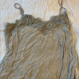 Abercrombie & Fitch Slate Camisole with Lace